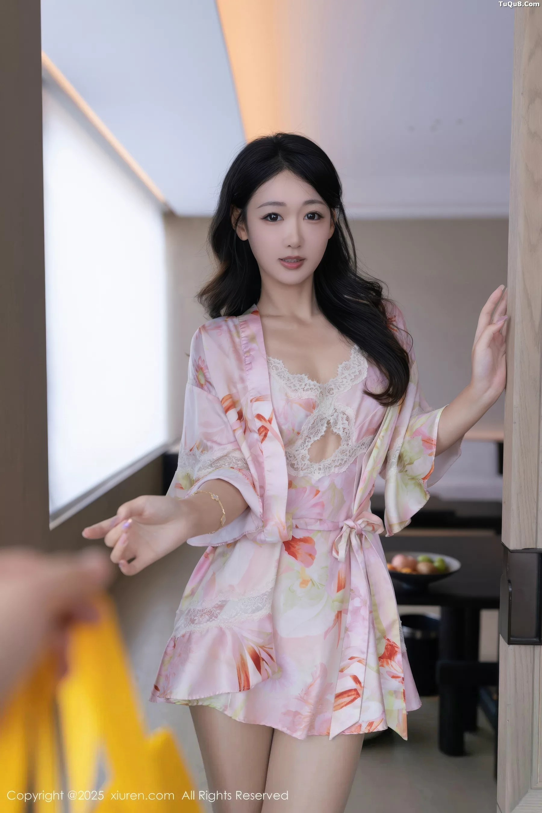 秀人集.com_[XiuRen秀人网]No.10970_模特唐安琪性感粉色睡袍露粉色内衣配超薄肉丝秀曼妙身姿诱惑写真76P