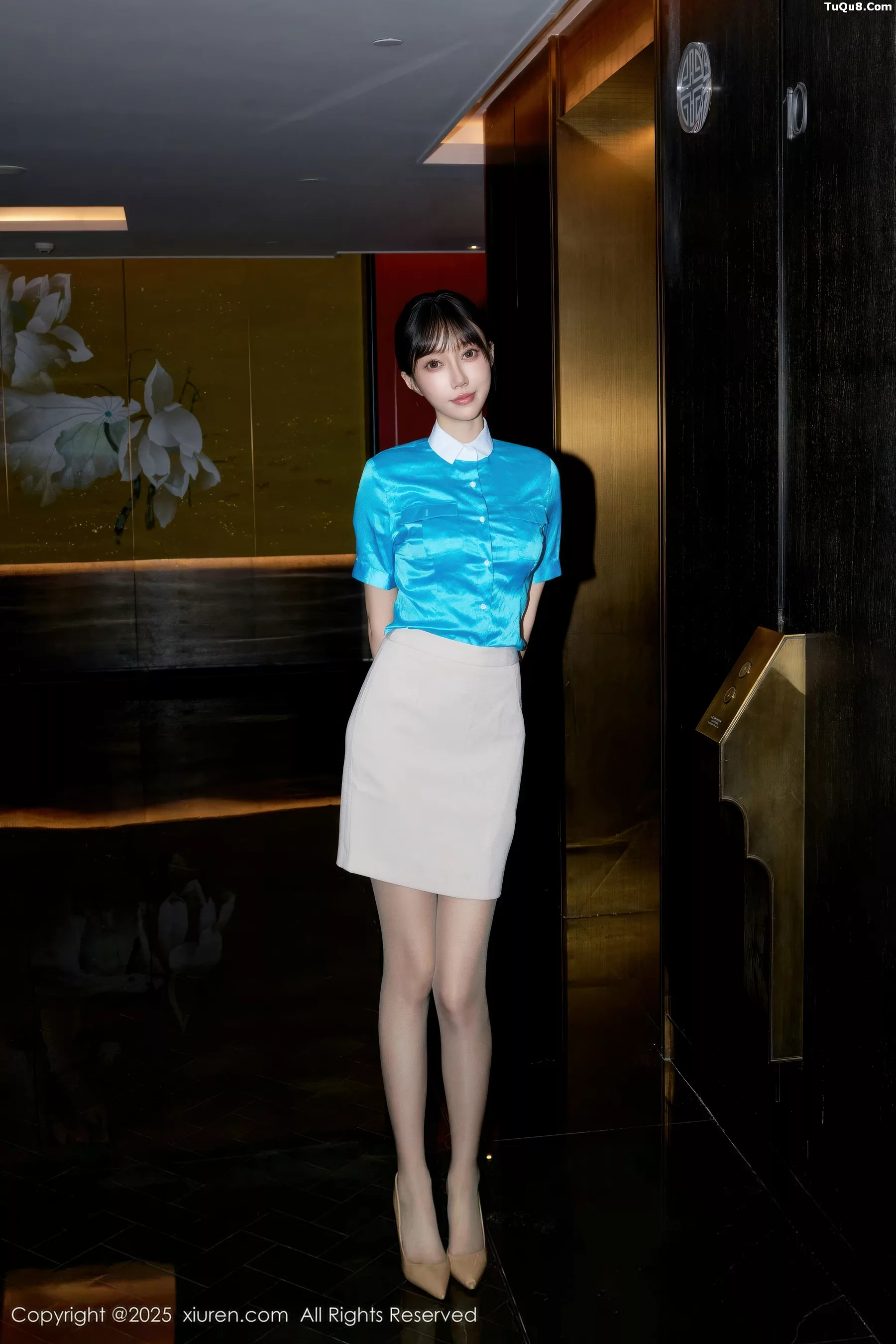 秀人集.com_[XiuRen秀人网]No.10914_模特玥儿玥er性感空姐制服露粉色内衣配超薄黑丝秀美腿诱惑写真62P