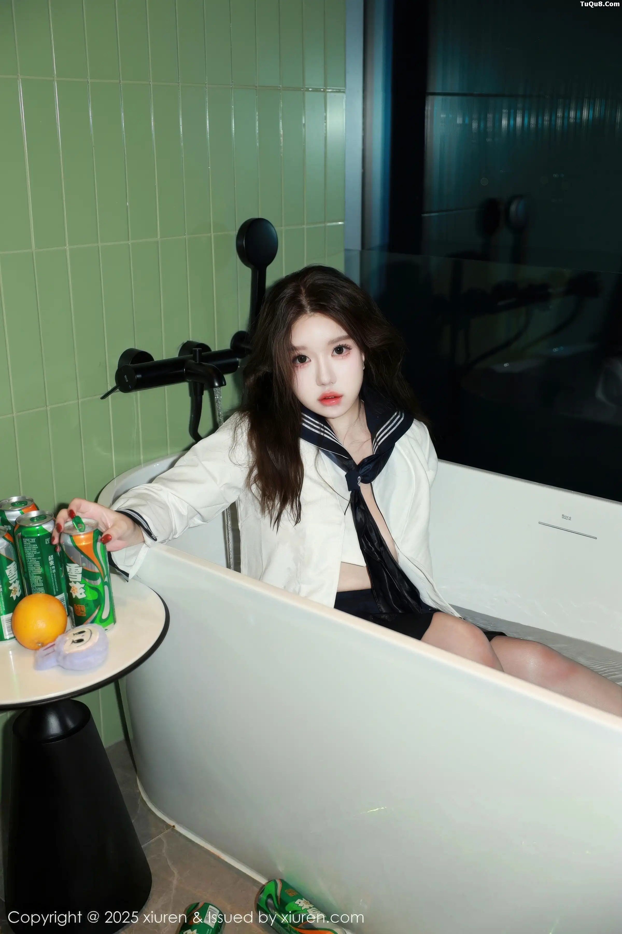 秀人集.com_[XiuRen秀人网]No.11071_模特小薯条nienie性感白T配黑色短裙露超薄黑丝秀美腿诱惑写真58P