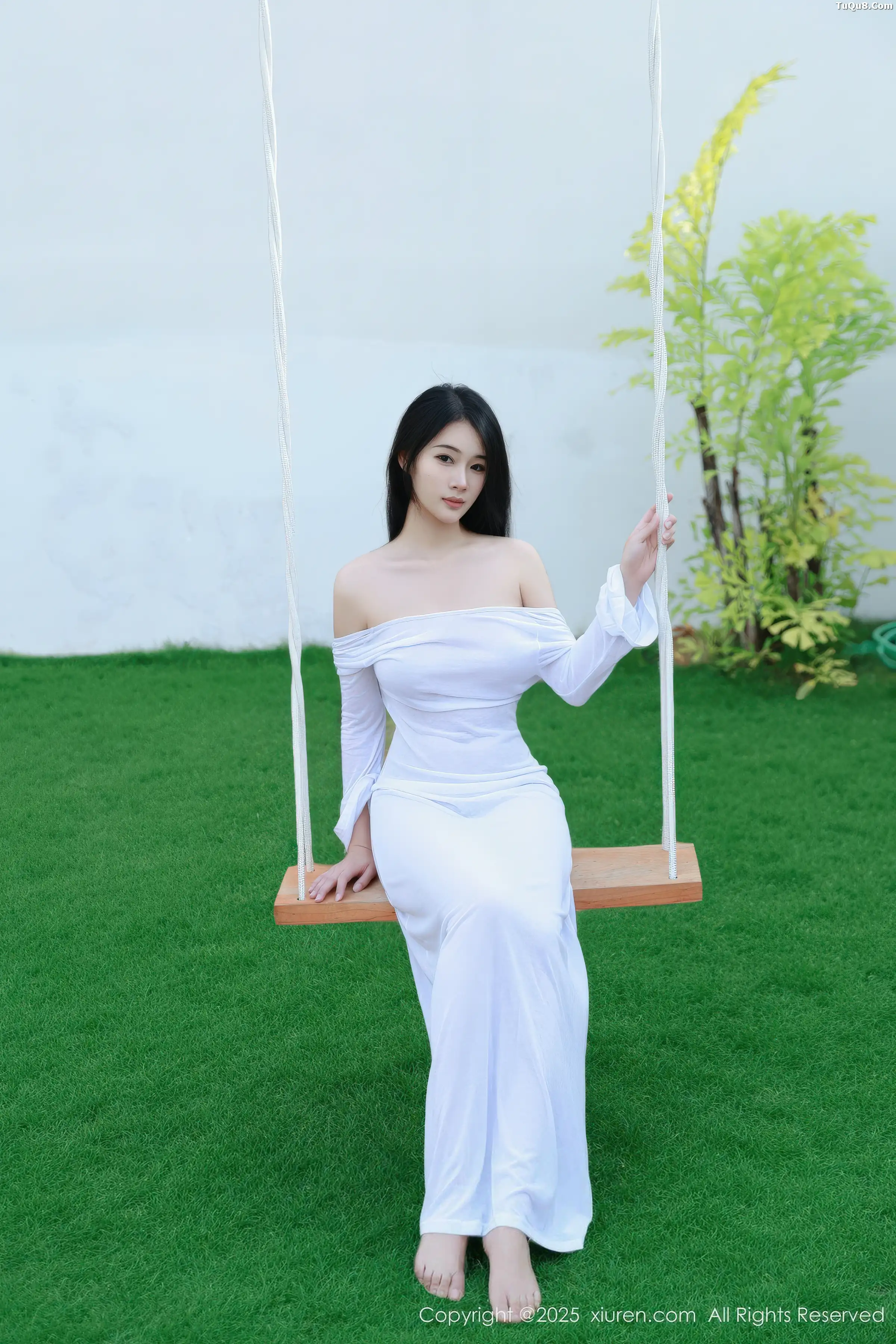 秀人集.com_[XiuRen秀人网]No.11129_模特南乔泳池场景性感白色连衣裙湿身秀完美身材撩人诱惑写真82P