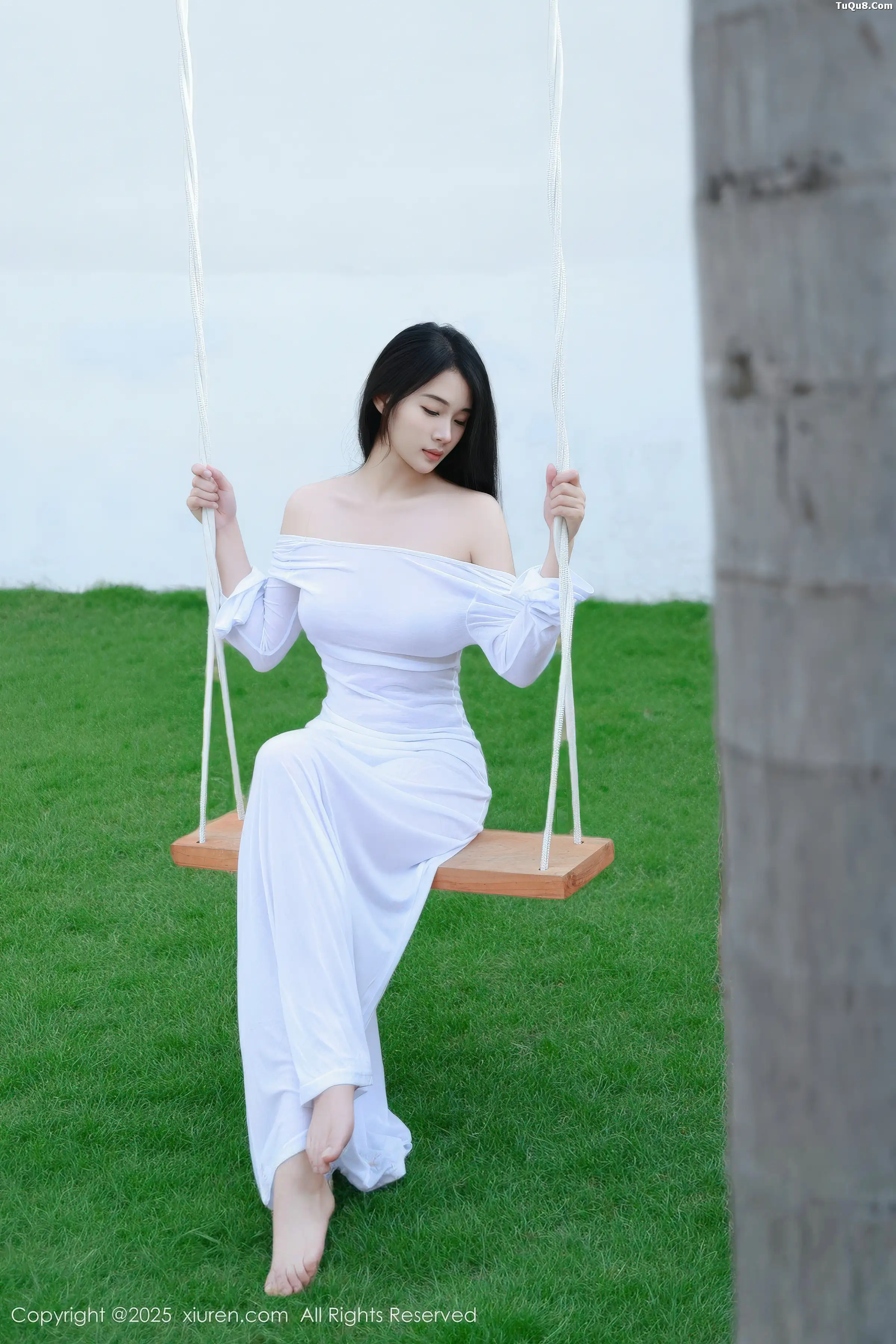 秀人集.com_[XiuRen秀人网]No.11129_模特南乔泳池场景性感白色连衣裙湿身秀完美身材撩人诱惑写真82P