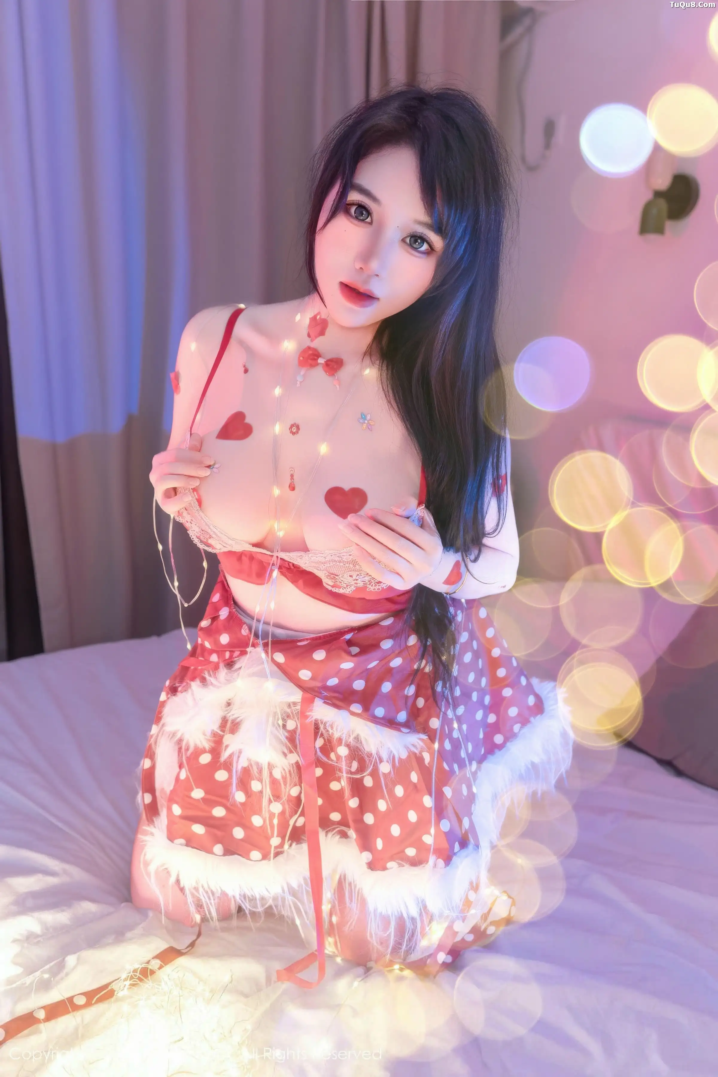 秀人集.com_[XiuRen秀人网]No.11154_模特汐汐爱吃草莓性感红色情趣内衣配红丝吊袜秀惹火身材诱惑写真78P