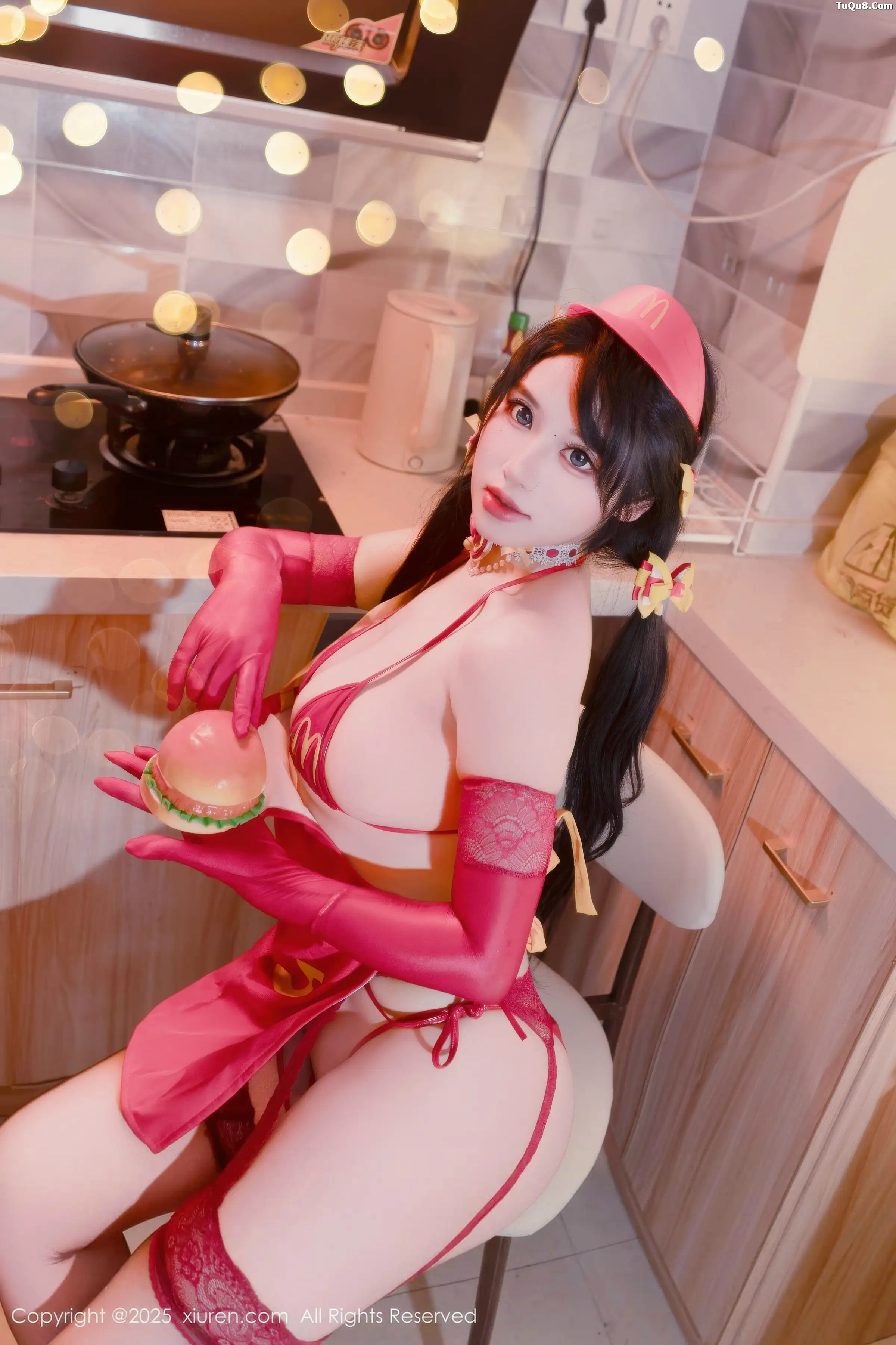 秀人集.com_[XiuRen秀人网]No.11154_模特汐汐爱吃草莓性感红色情趣内衣配红丝吊袜秀惹火身材诱惑写真78P