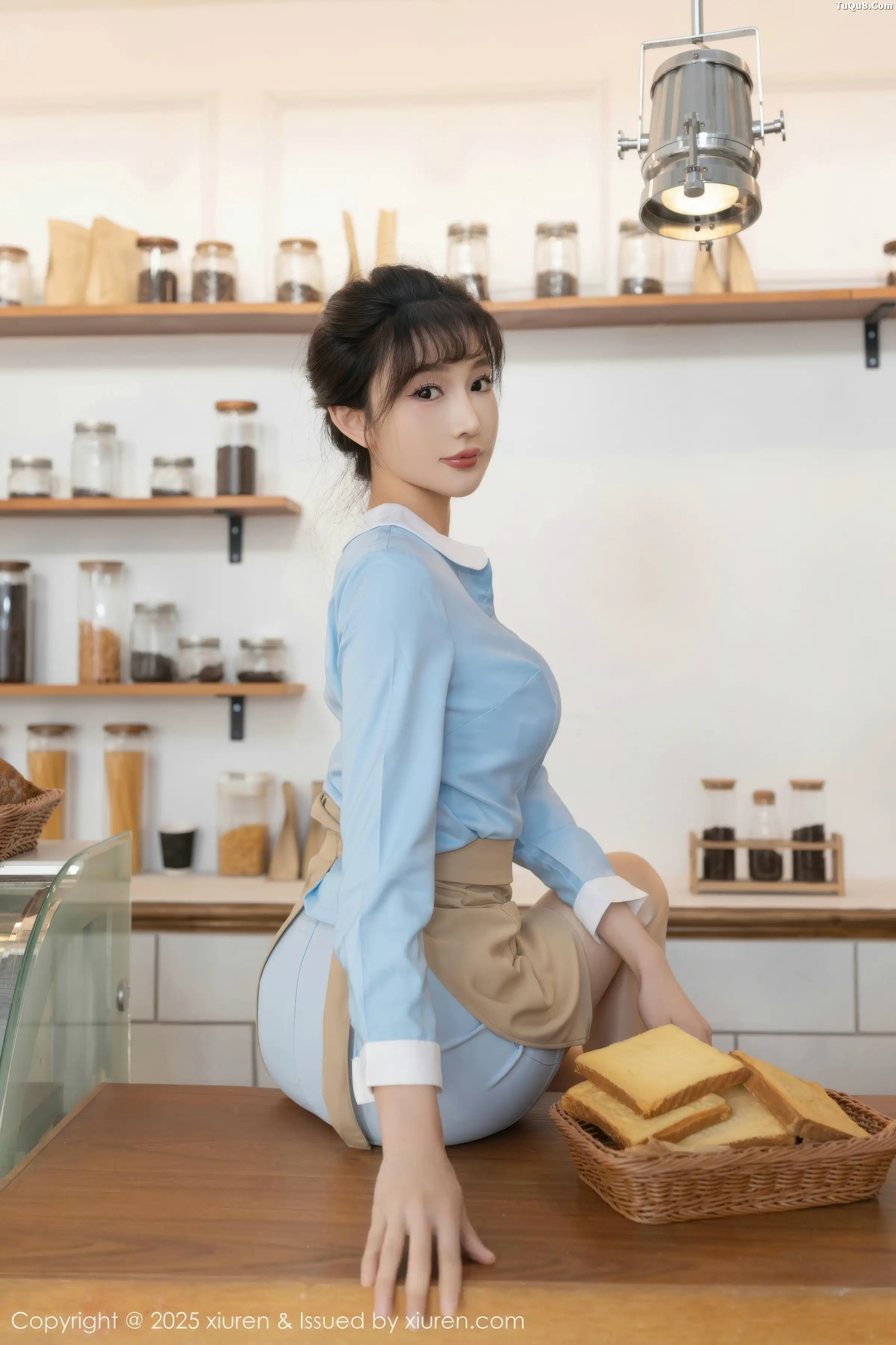 秀人集.com_[XiuRen秀人网]No.11159_模特陆萱萱性感淡蓝色上衣露白色内衣配超薄肉丝秀美腿诱惑写真80P